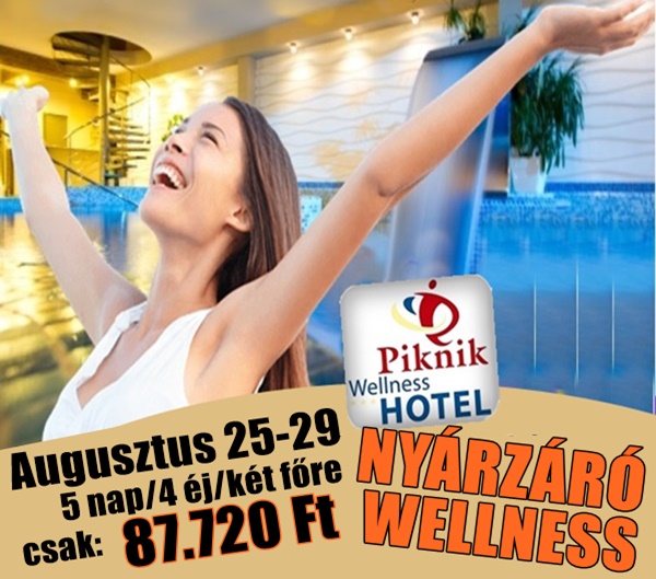 Nyárzáró wellness akció Siófok